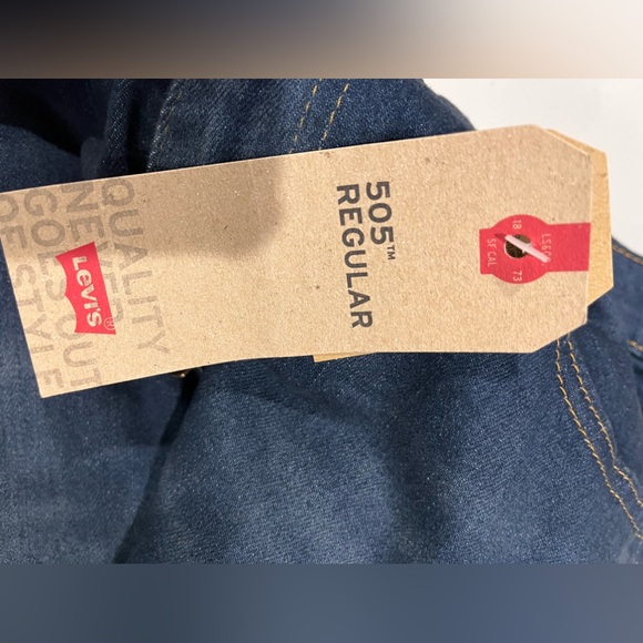 🆕 Levi's Men's 505 Fit Jeans (Regular and Big & Tall) Regular 36W x 29L Roth - Picture 8 of 8